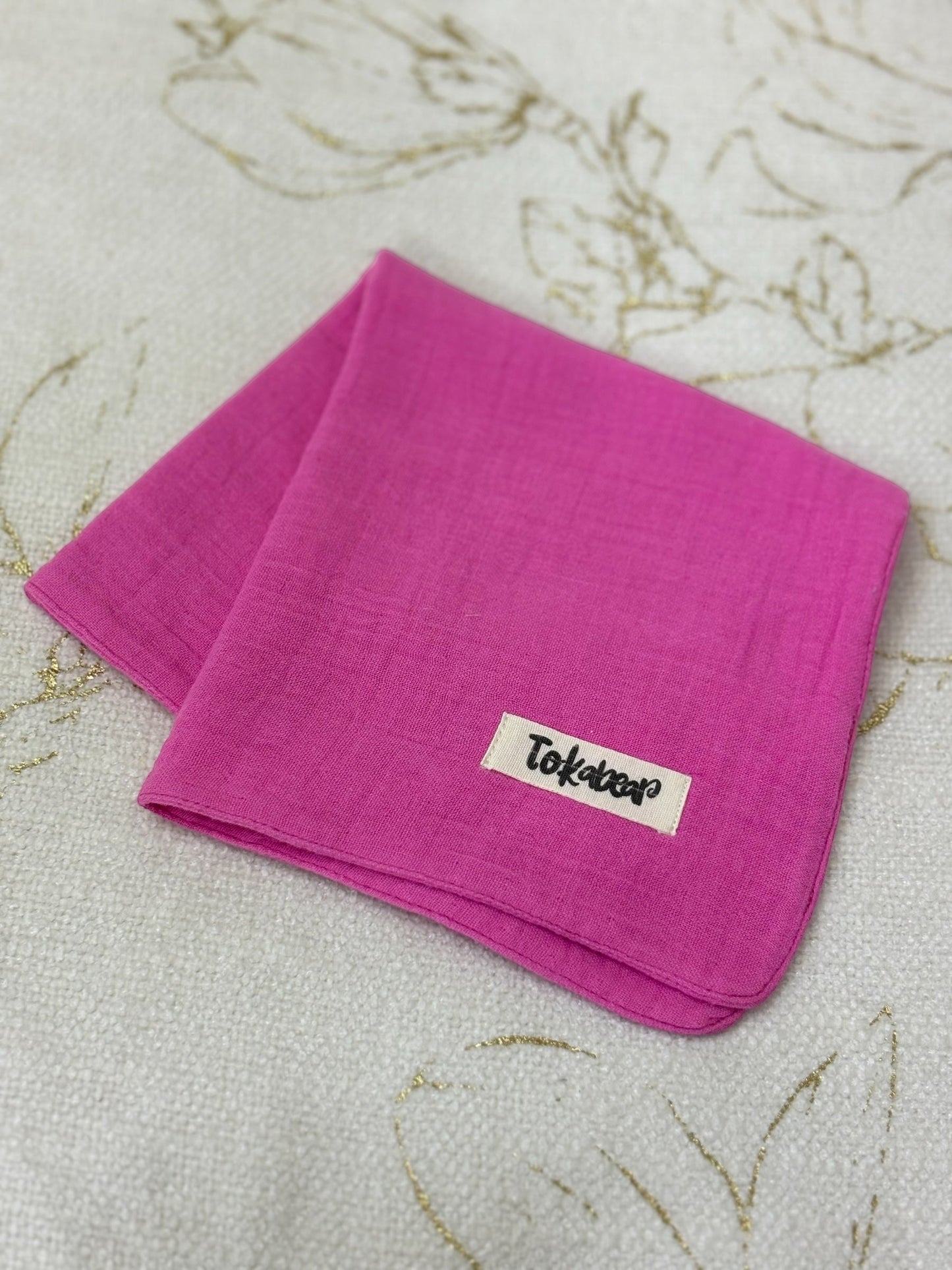 Organic Cotton Muslin Double Layered Extra Large Washcloth - Assorted Set of 3