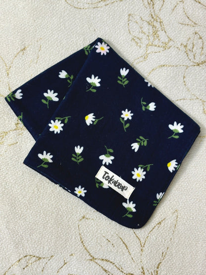 Organic Cotton Muslin Double Layered Extra Large Washcloth - Assorted Set of 3