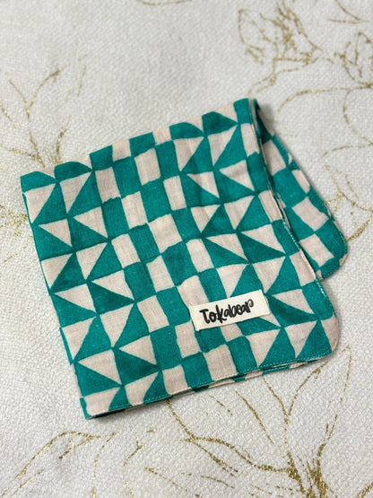 Ultra-Soft 4-Layer Muslin Baby Wipes – 30x30cm | Hypoallergenic & Rash-Free Multipurpose Hankies