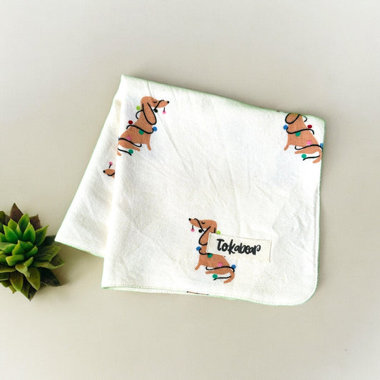 Ultra-Soft 4-Layer Muslin Baby Wipes – 30x30cm | Hypoallergenic & Rash-Free Multipurpose Hankies