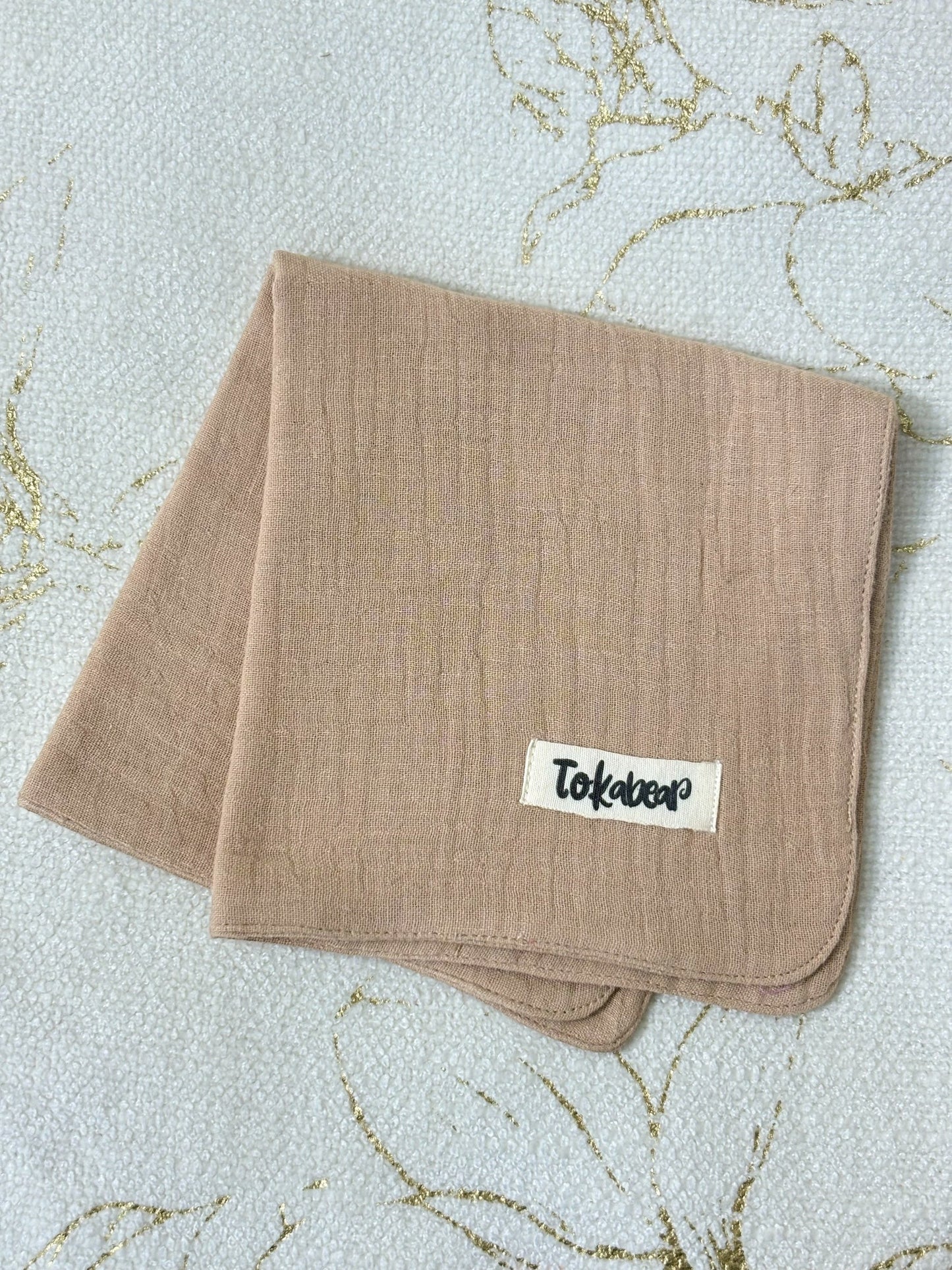 Ultra-Soft 4-Layer Muslin Baby Wipes – 30x30cm | Hypoallergenic & Rash-Free Multipurpose Hankies