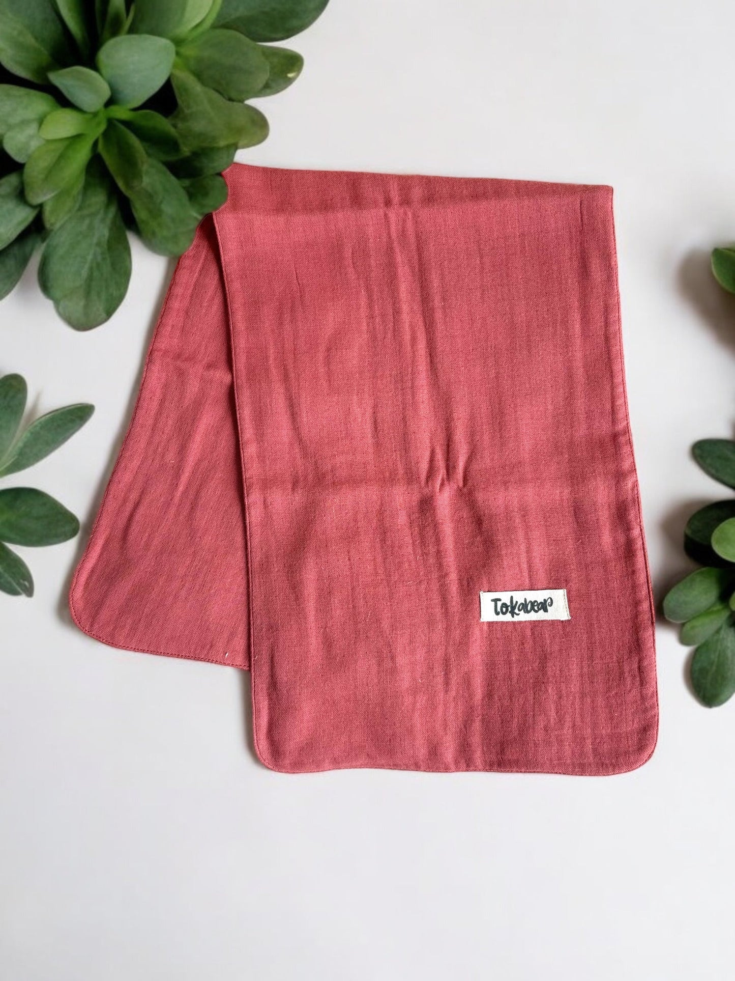 Organic Cotton Double Layered Extra Large Size Burp Cloth - Assorted Set of 3