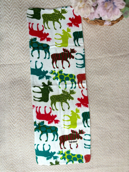 Organic Cotton Double Layered Extra Large Size Burp Cloth - Assorted Set of 3