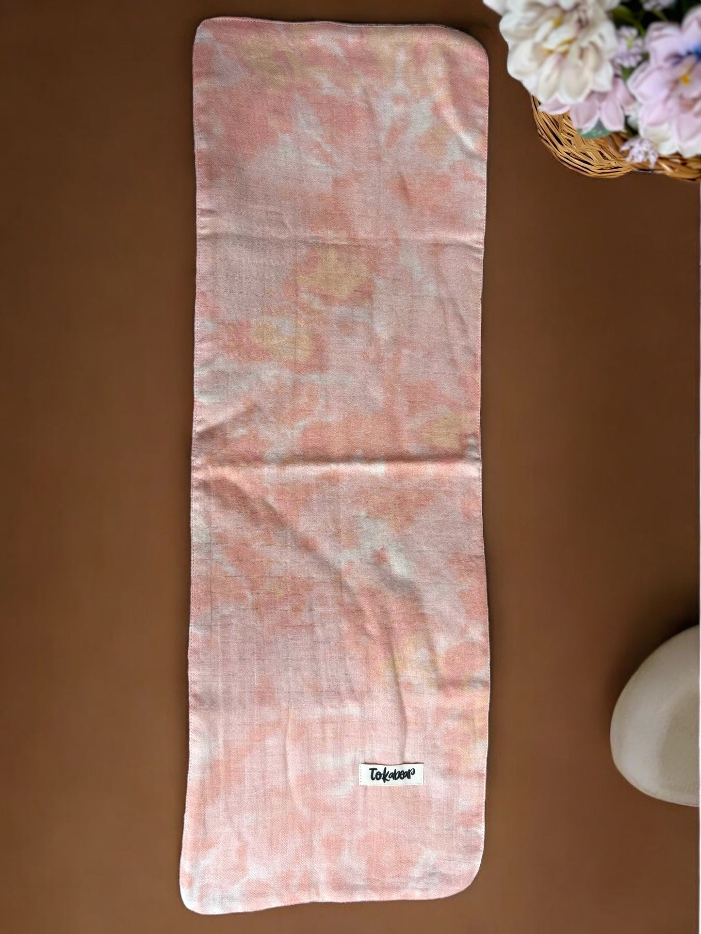 Organic Cotton Double Layered Extra Large Size Burp Cloth - Assorted Set of 3