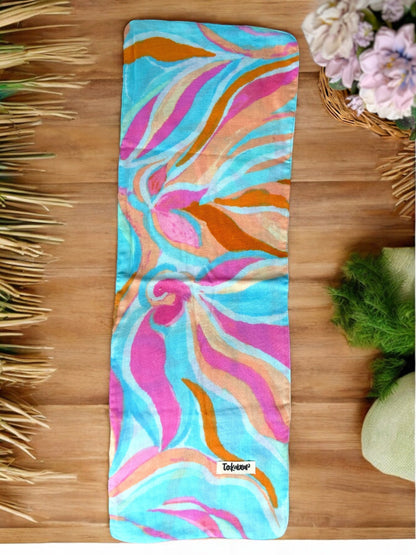 Organic Cotton Double Layered Extra Large Size Burp Cloth - Assorted Set of 3