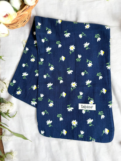 Organic Cotton Double Layered Extra Large Size Burp Cloth - Assorted Set of 3