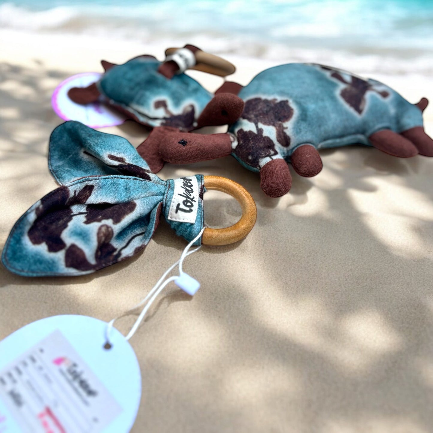 Tortoise & Turtle Rattle Toy Set for Babies