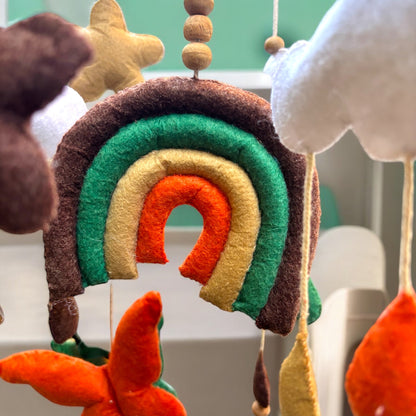 Mobile Toy for Babies – Rainbow Design