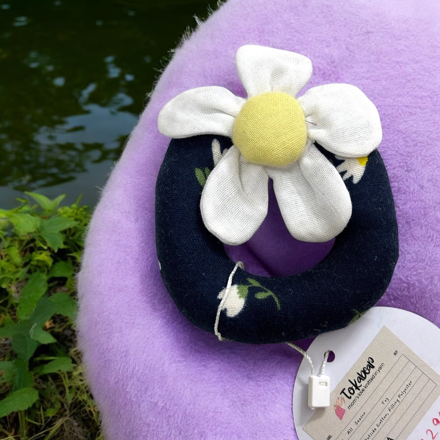 Rattle & Teether Set for Babies – Flower Bouquet Design