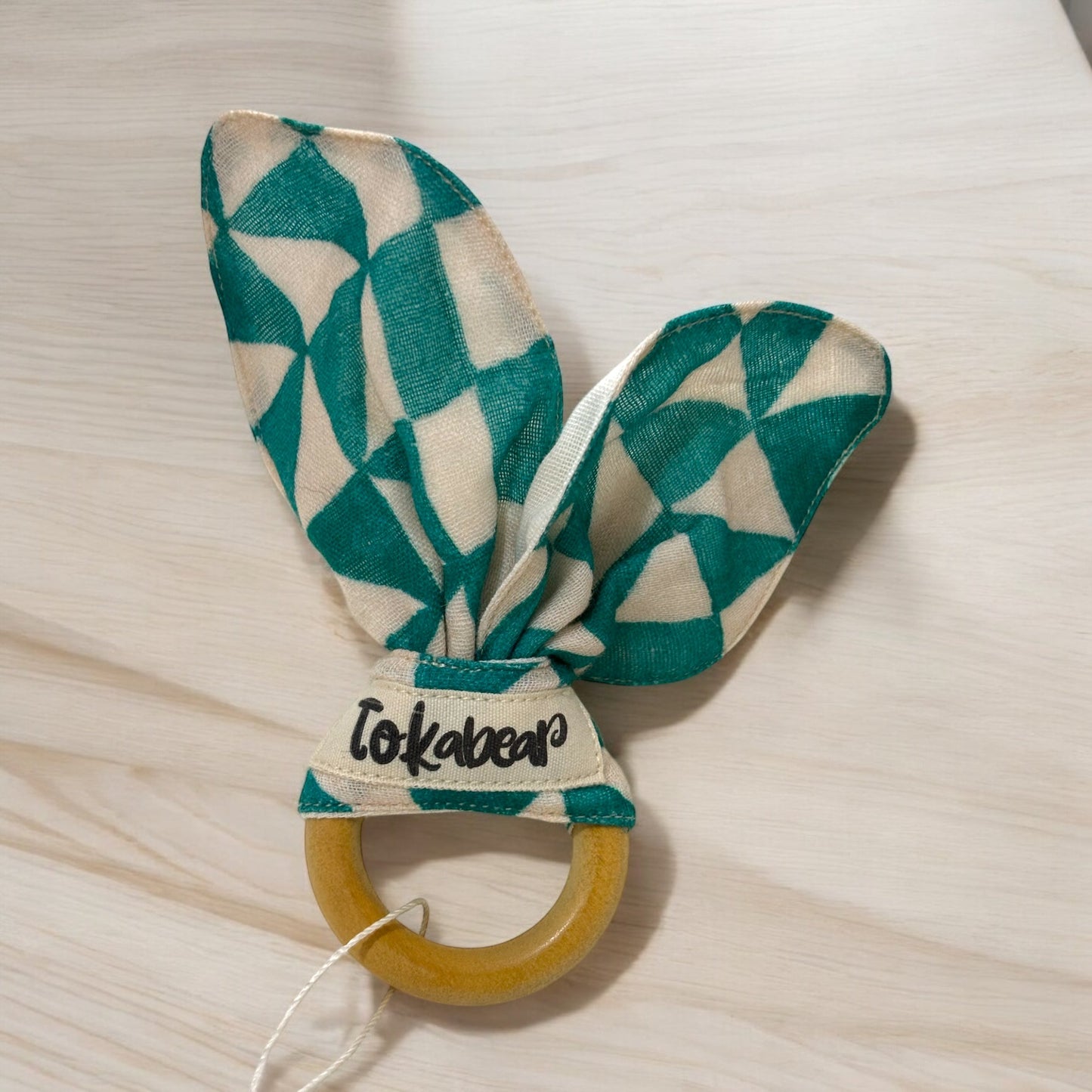 Rattle & Teether Set for Babies – Emerald Elephant