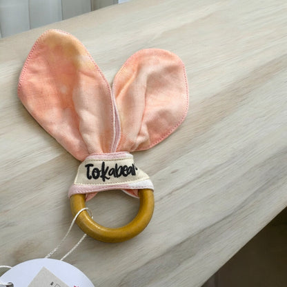 Rattle & Teether Set for Babies – Peachy Mouse