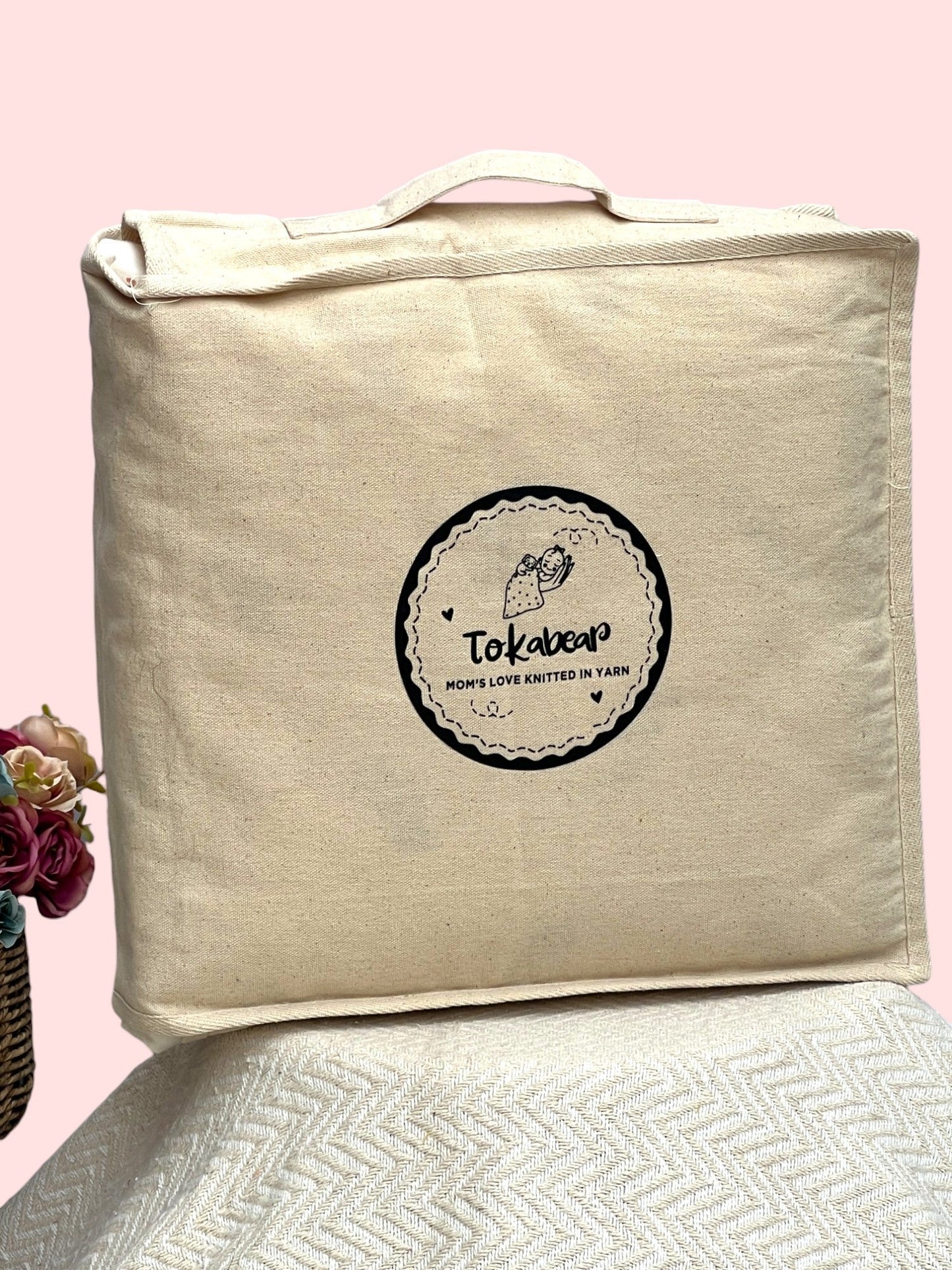 Soft Flannel and Muslin Quilted Toddler Blanket for Toddlers – Dachshund in Christmas Lights