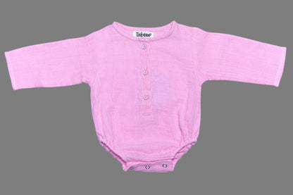 Organic Cotton Full Sleeve Onesie - Combo of 3